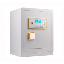 Caja fuerte con contraseña digital con llave caja fuerte blanca